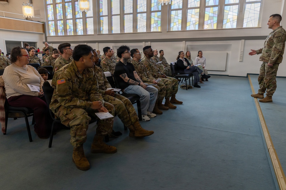 30th Medical Brigade Volunteer of the Quarter Recognition Ceremony