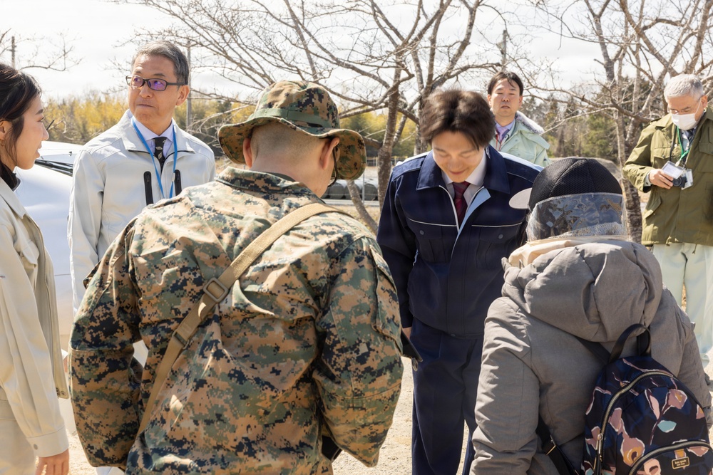 Northern Dragon 26: Machine Gun Range and Tsuyama Mayor Visit