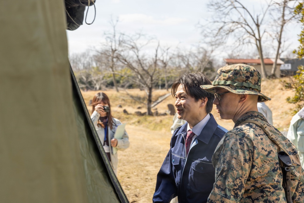 Northern Dragon 26: Machine Gun Range and Tsuyama Mayor Visit
