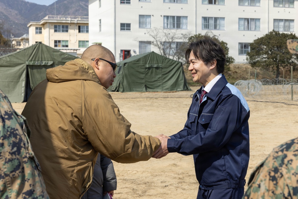 Northern Dragon 26: Machine Gun Range and Tsuyama Mayor Visit