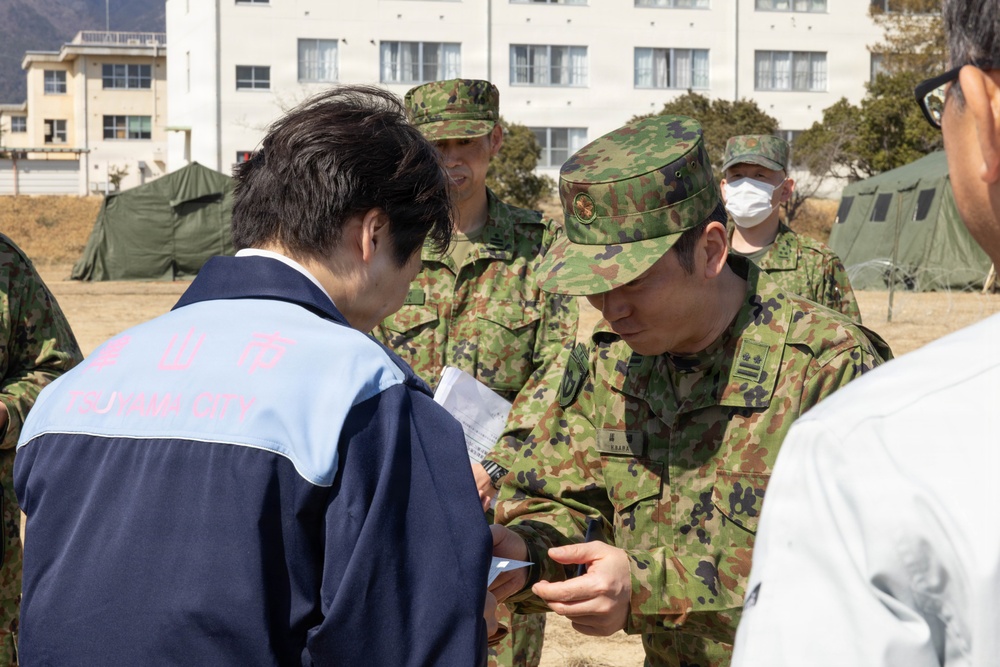 Northern Dragon 26: Machine Gun Range and Tsuyama Mayor Visit