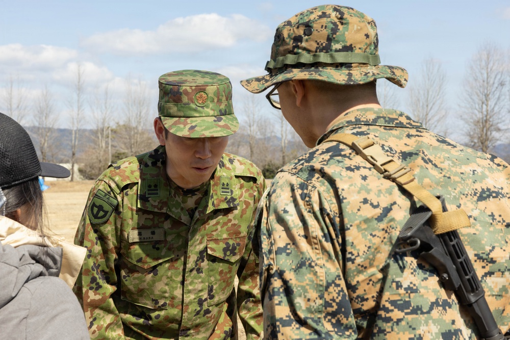 Northern Dragon 26: Machine Gun Range and Tsuyama Mayor Visit
