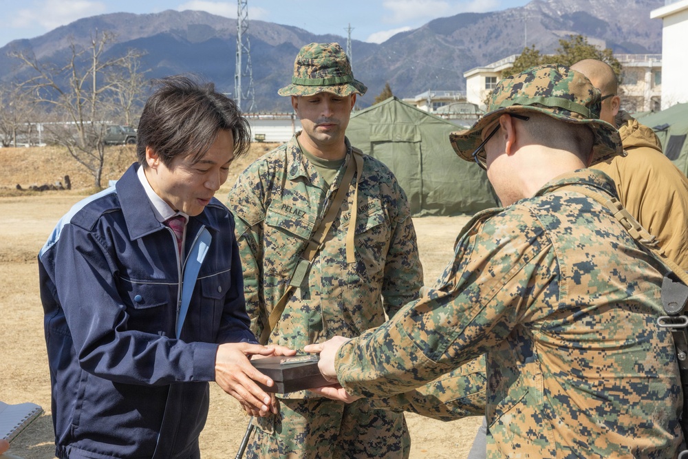 Northern Dragon 26: Machine Gun Range and Tsuyama Mayor Visit