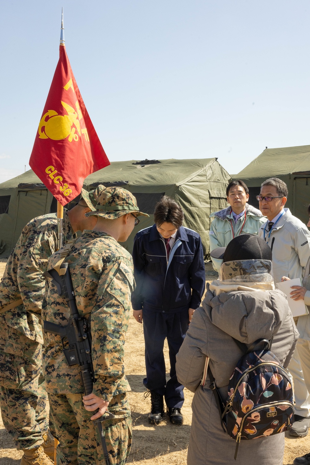 Northern Dragon 26: Machine Gun Range and Tsuyama Mayor Visit