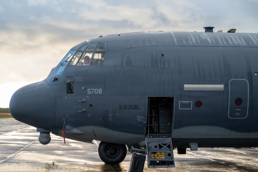 HC-130s depart Puerto Rico