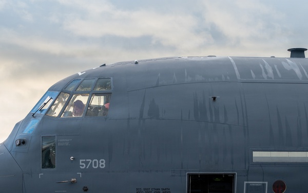 HC-130s depart Puerto Rico