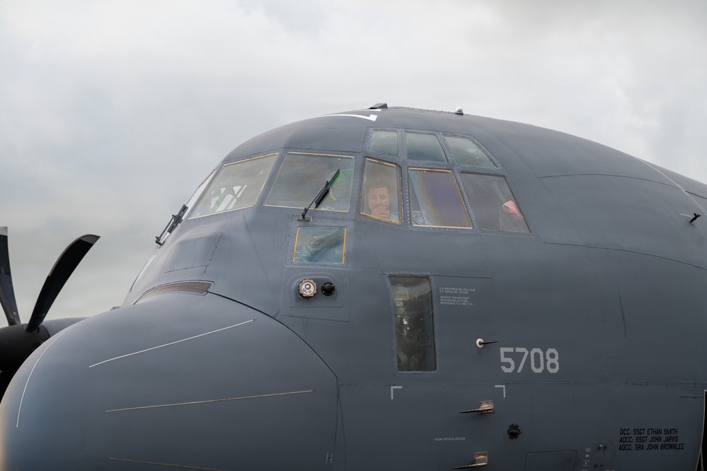 HC-130s depart Puerto Rico