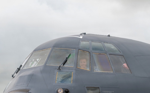 HC-130s depart Puerto Rico