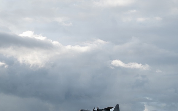 HC-130s depart Puerto Rico