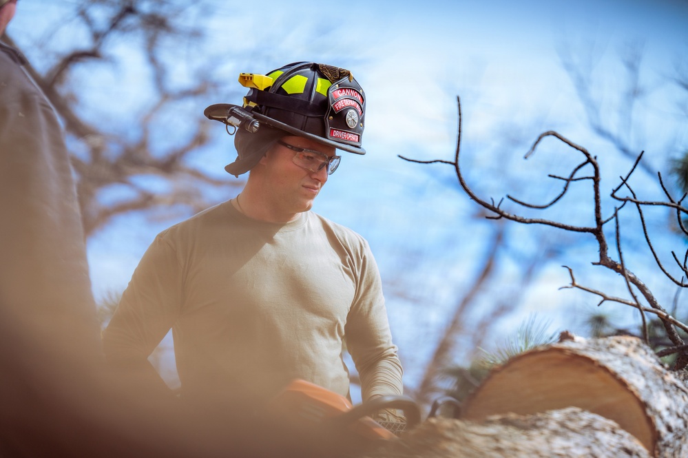 90MW cleans up after windstorm.