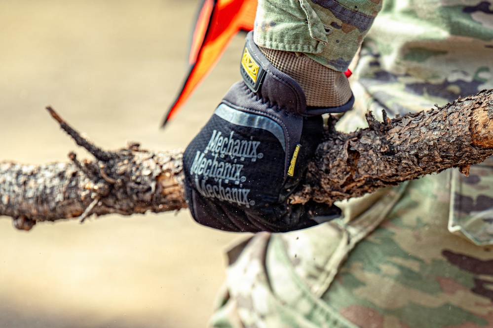 90MW cleans up after windstorm.