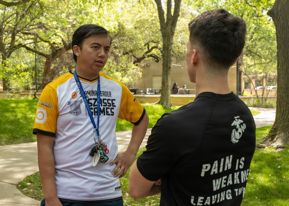 OST Austin holds a Pull Up challange at St. Edward's University