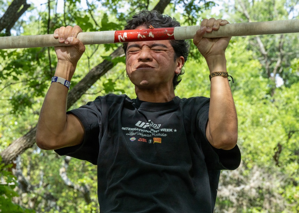 OST Austin holds a Pull Up challange at St. Edward's University