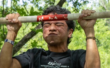 OST Austin holds a Pull Up challange at St. Edward's University