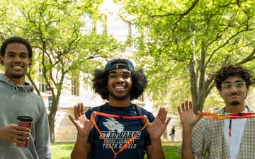 OST Austin holds a Pull Up challange at St. Edward's University