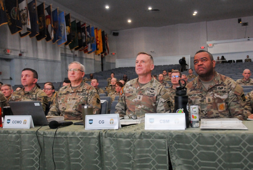 Army Reserve division hosts annual training briefing to enhance readiness