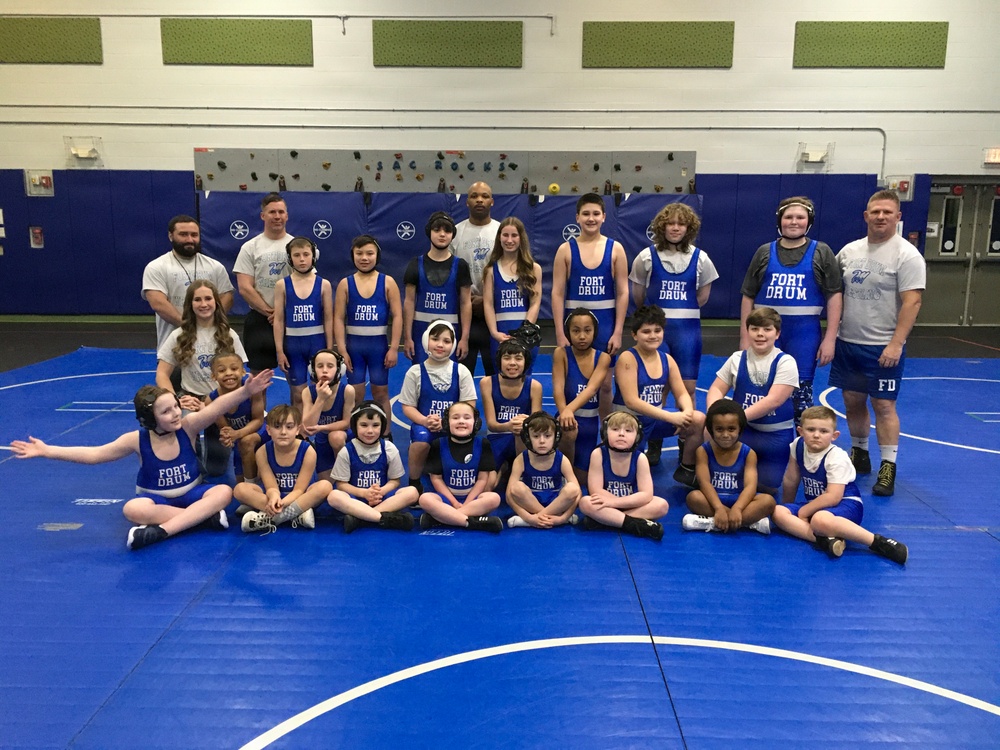 Fort Drum grapplers conclude successful youth wrestling season