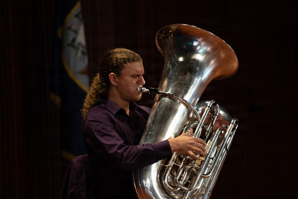 US Navy Band hosts Young Artist Solo Competition Finals