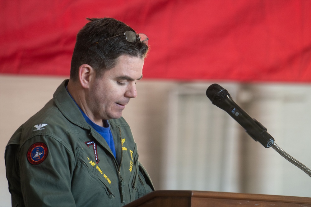 Carrier Air Wing 7 Change of Command Ceremony