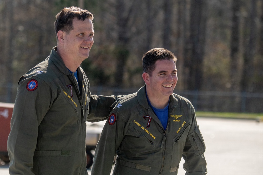 Carrier Air Wing 7 Change of Command Ceremony