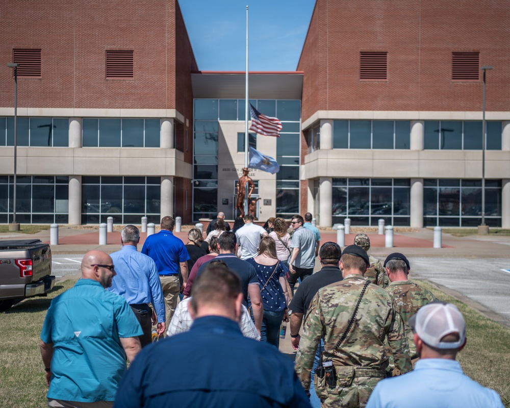 Oklahoma State Bureau of Investigation Visits 138th Fighter Wing
