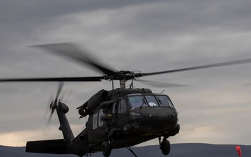 U.S. and Swiss forces conduct sling-load training in Kosovo