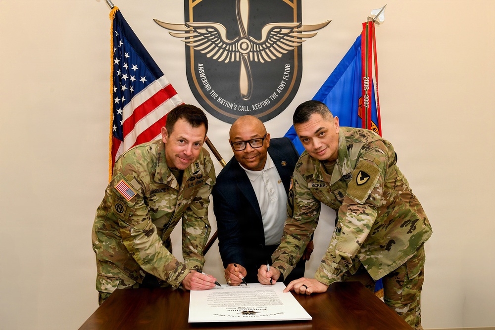 PROCLAMATION SIGINING