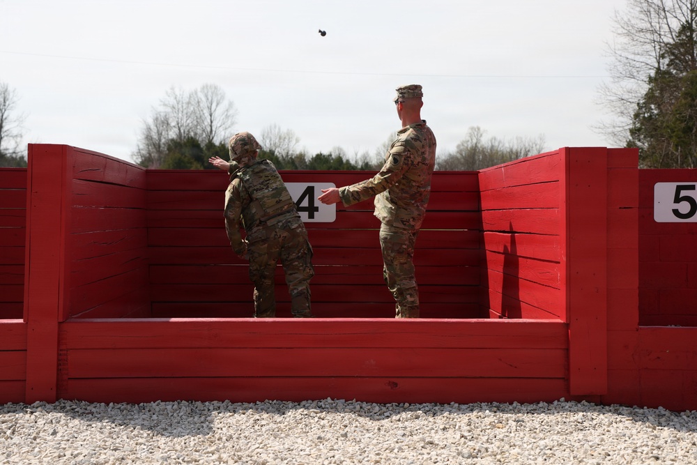 Combined Best Squad Competition 2026 – M111 hand grenade