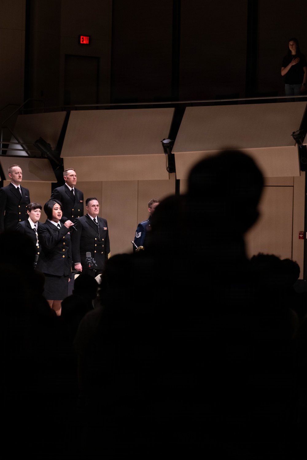 The U.S. Navy Band Commodores perform at the 2026 National Trumpet Competition