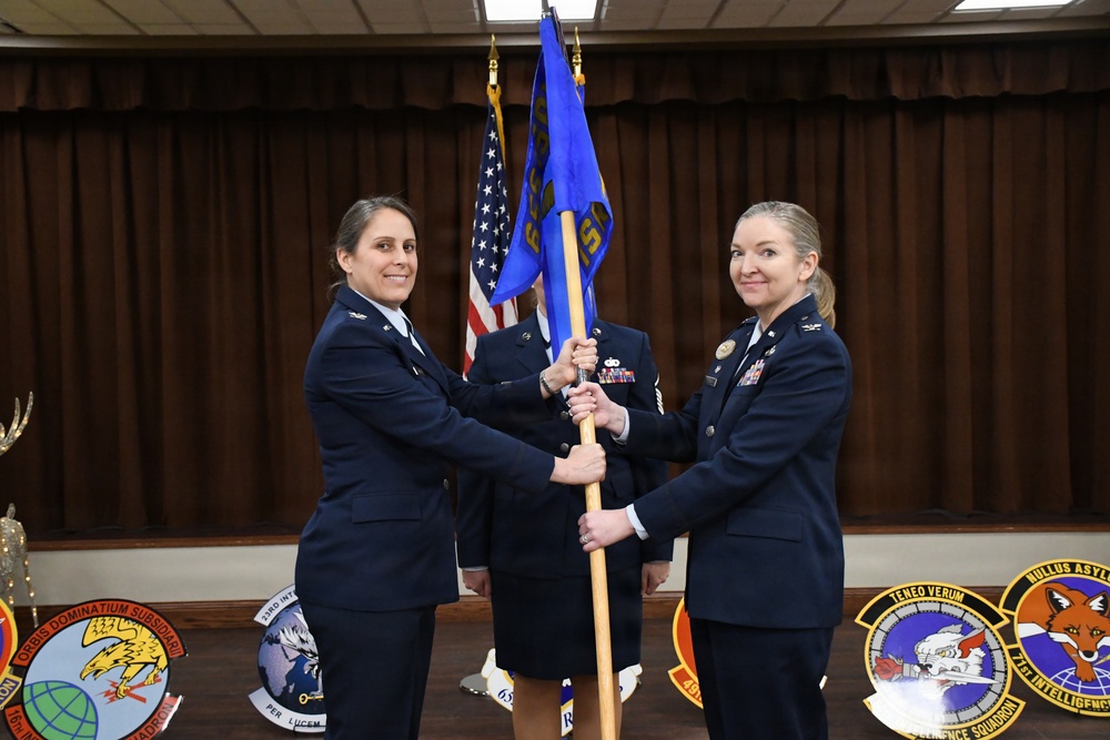 655 ISRG Assumption of Command Guidon Transfer