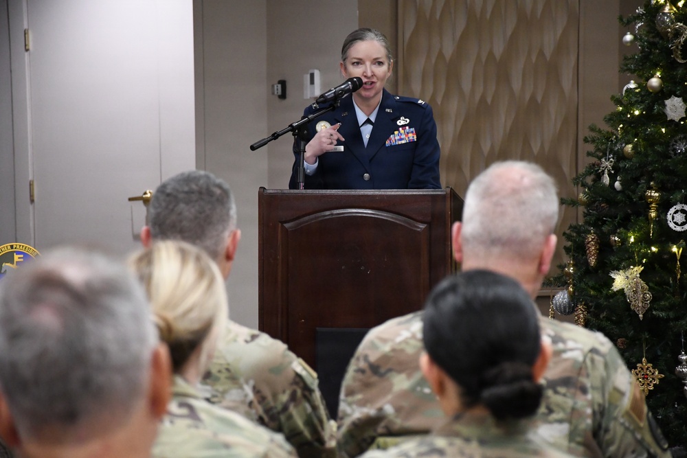 655 ISRG Incoming Commander Addresses Airmen