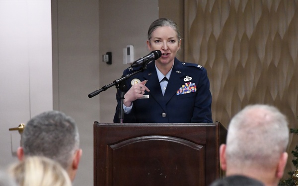 655 ISRG Incoming Commander Addresses Airmen