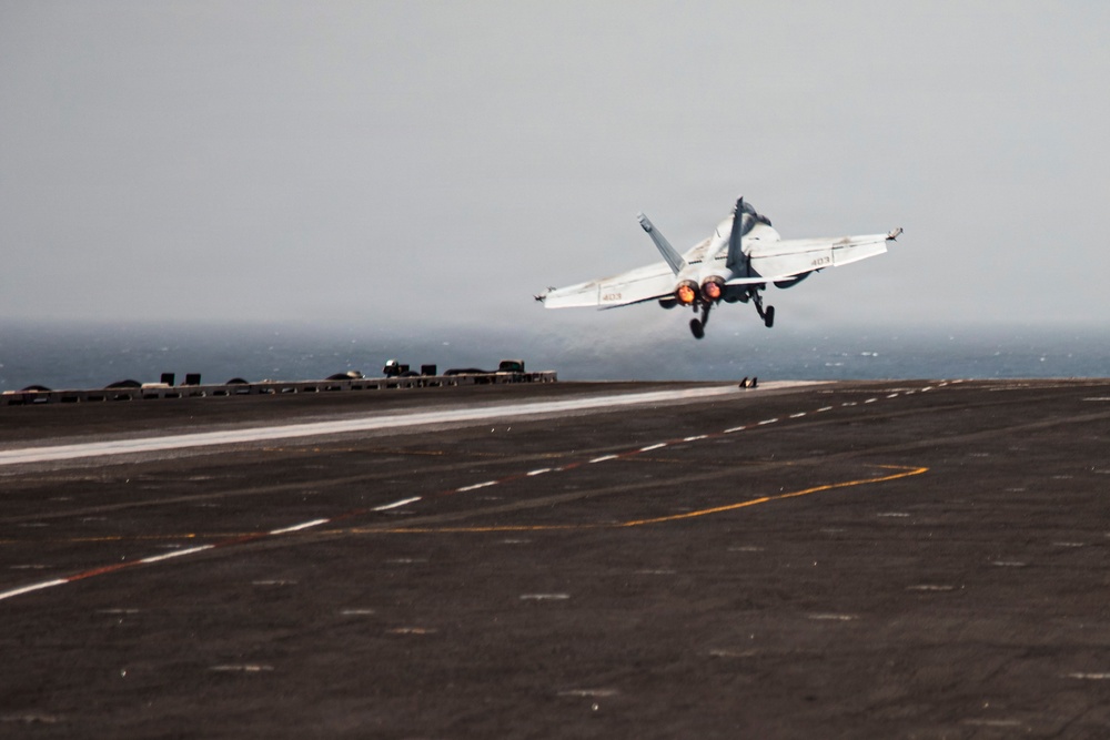 USS Gerald R. Ford (CVN 78) Conducts Operations During Operation Epic Fury