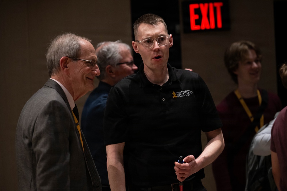 The U.S. Navy Band Commodores perform at the 2026 National Trumpet Competition