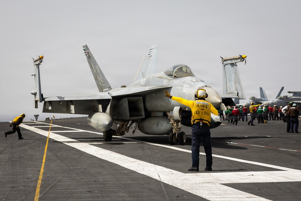 USS Gerald R. Ford (CVN 78) Conducts Operations During Operation Epic Fury