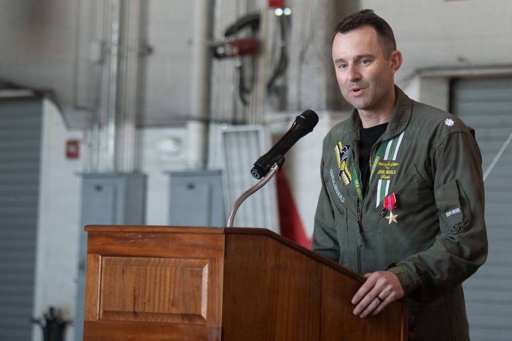 Strike Fighter Squadron 105 Change of Command Ceremony