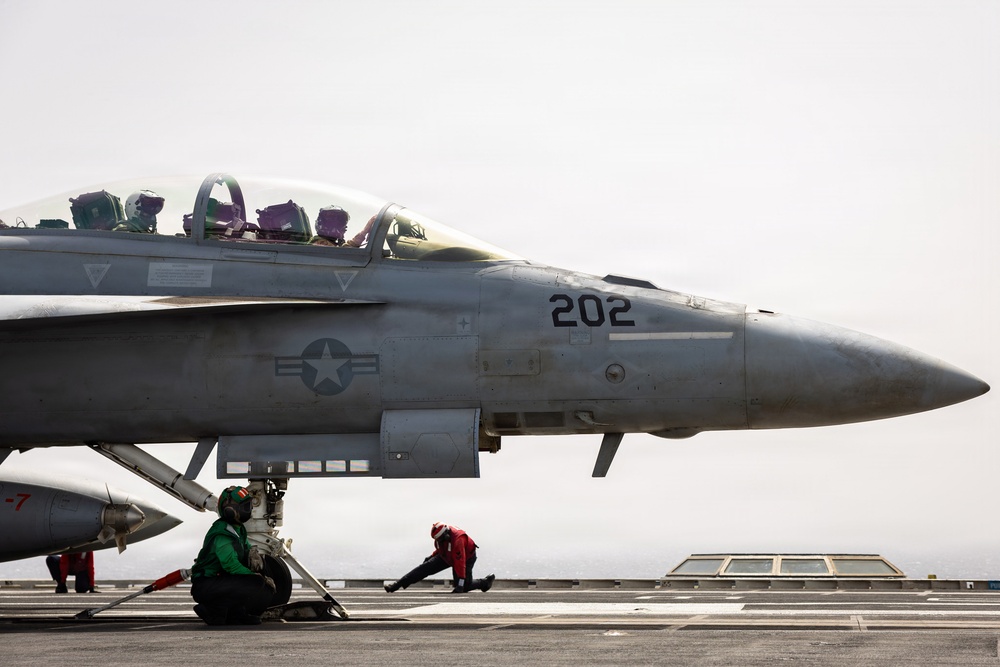 USS Gerald R. Ford (CVN 78) Conducts Operations During Operation Epic Fury