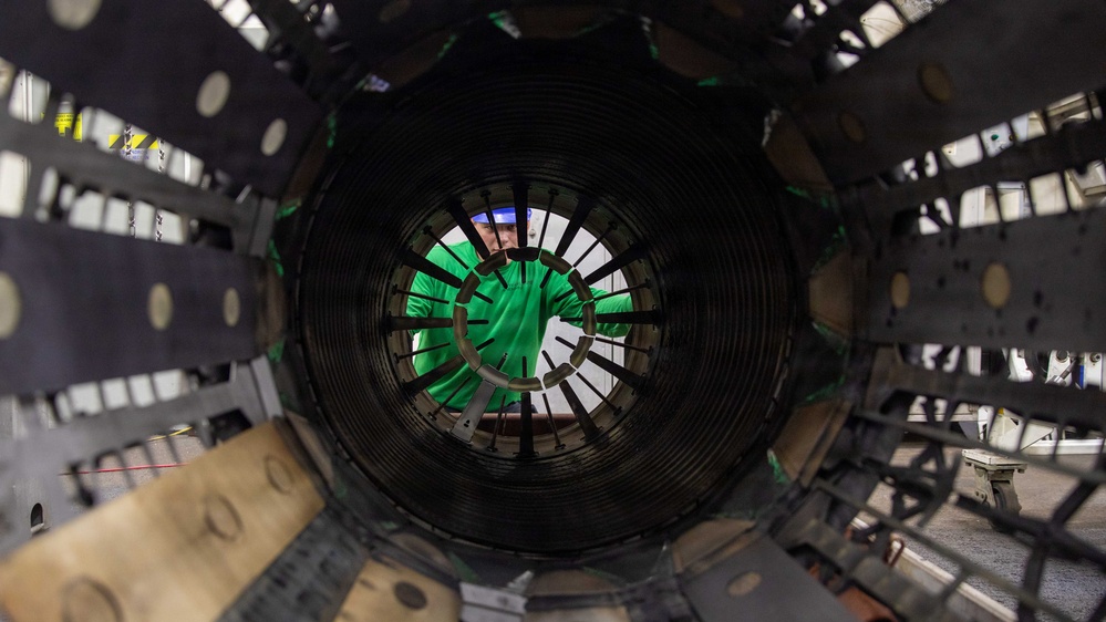 USS Gerald R. Ford (CVN 78) Conducts Maintenance During Operation Epic Fury