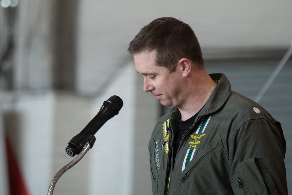 Strike Fighter Squadron 105 Change of Command Ceremony