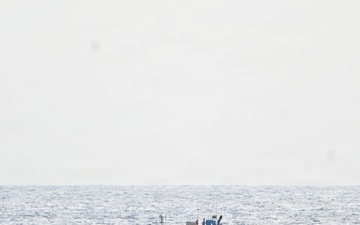 A Coast Guard Cutter Tampa boarding team interdicts more than $12.7M in cocaine from fishing vessel towing pangas in Eastern Pacific Ocean