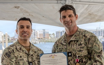 EOD Mobile Unit 12 Holds Change of Command Ceremony