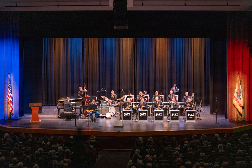 U.S. Army Jazz Ambassadors Perform at Coeur d Alene Schuler Performing Arts Center in North Idaho College, Idaho