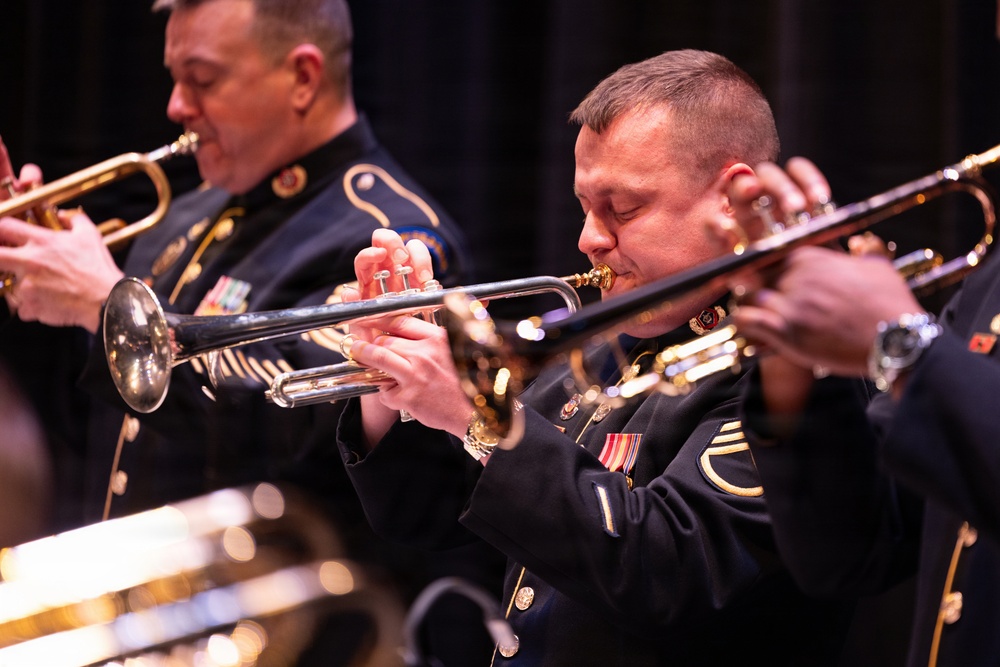 U.S. Army Jazz Ambassadors Perform at Coeur d Alene Schuler Performing Arts Center in North Idaho College, Idaho