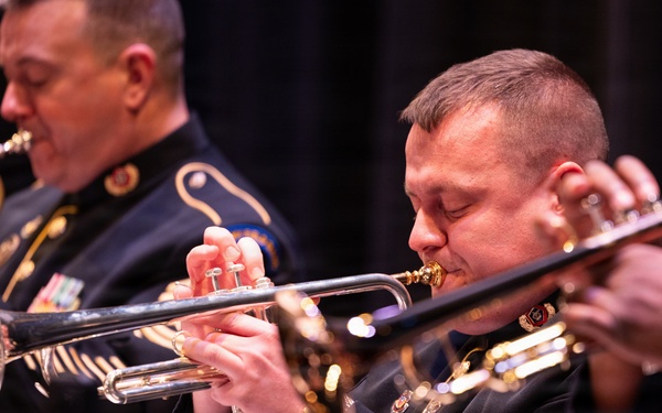 U.S. Army Jazz Ambassadors Perform at Coeur d Alene Schuler Performing Arts Center in North Idaho College, Idaho