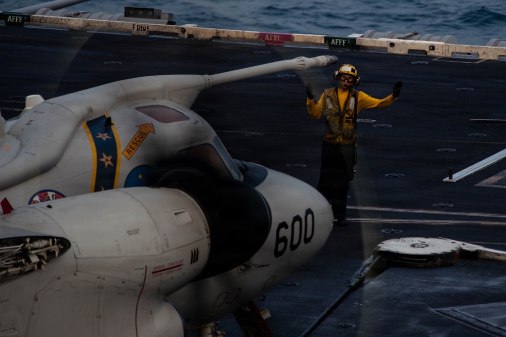 USS Abraham Lincoln (CVN 72) Conducts Flight Operations During Operation Epic Fury