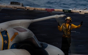 USS Abraham Lincoln (CVN 72) Conducts Flight Operations During Operation Epic Fury