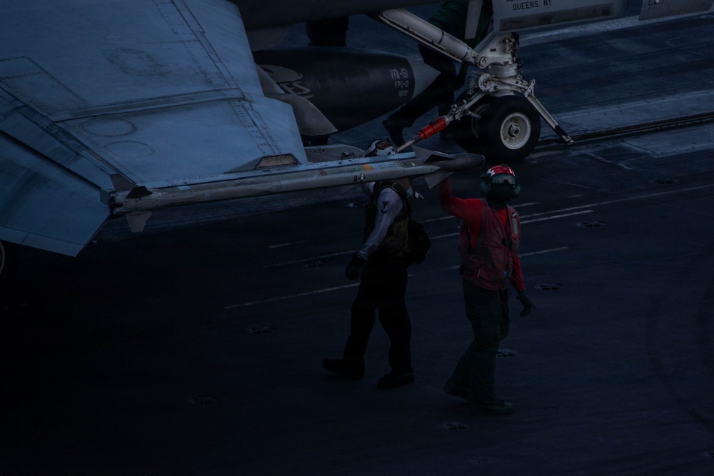 USS Abraham Lincoln (CVN 72) Conducts Flight Operations During Operation Epic Fury
