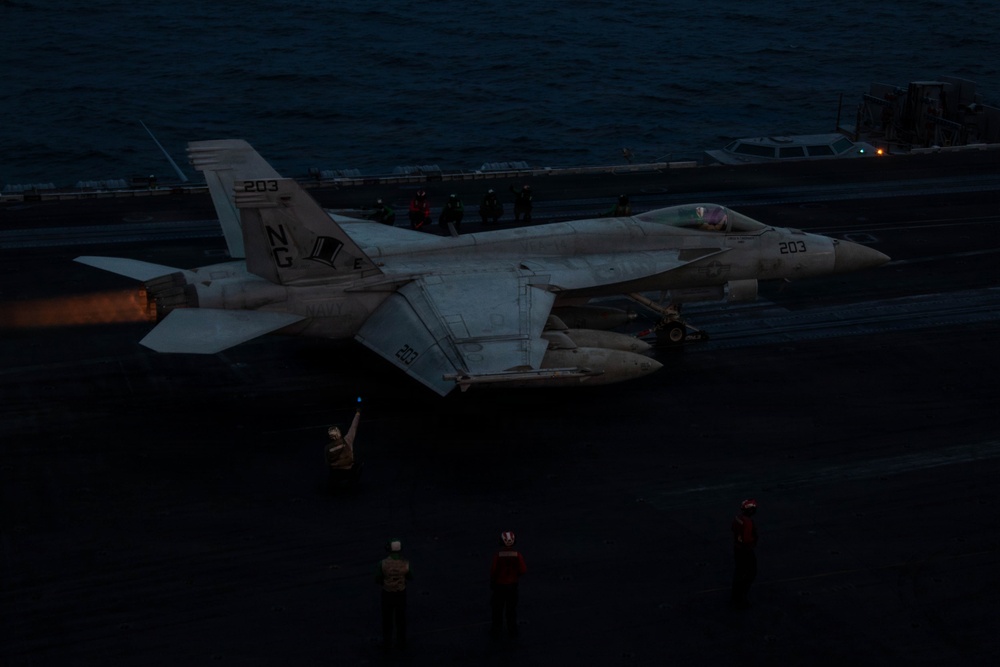 USS Abraham Lincoln (CVN 72) Conducts Flight Operations During Operation Epic Fury