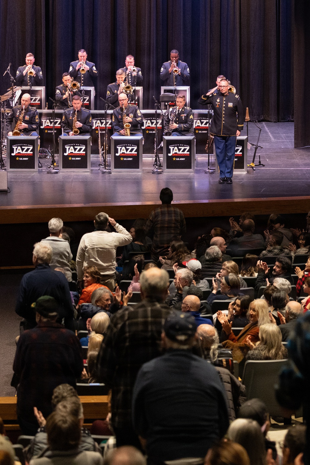 U.S. Army Jazz Ambassadors Perform at Coeur d'Alene Schuler Performing Arts Center in North Idaho College, Idaho