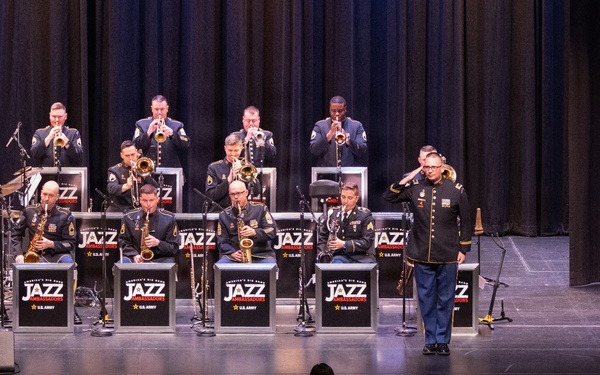 U.S. Army Jazz Ambassadors Perform at Coeur d'Alene Schuler Performing Arts Center in North Idaho College, Idaho